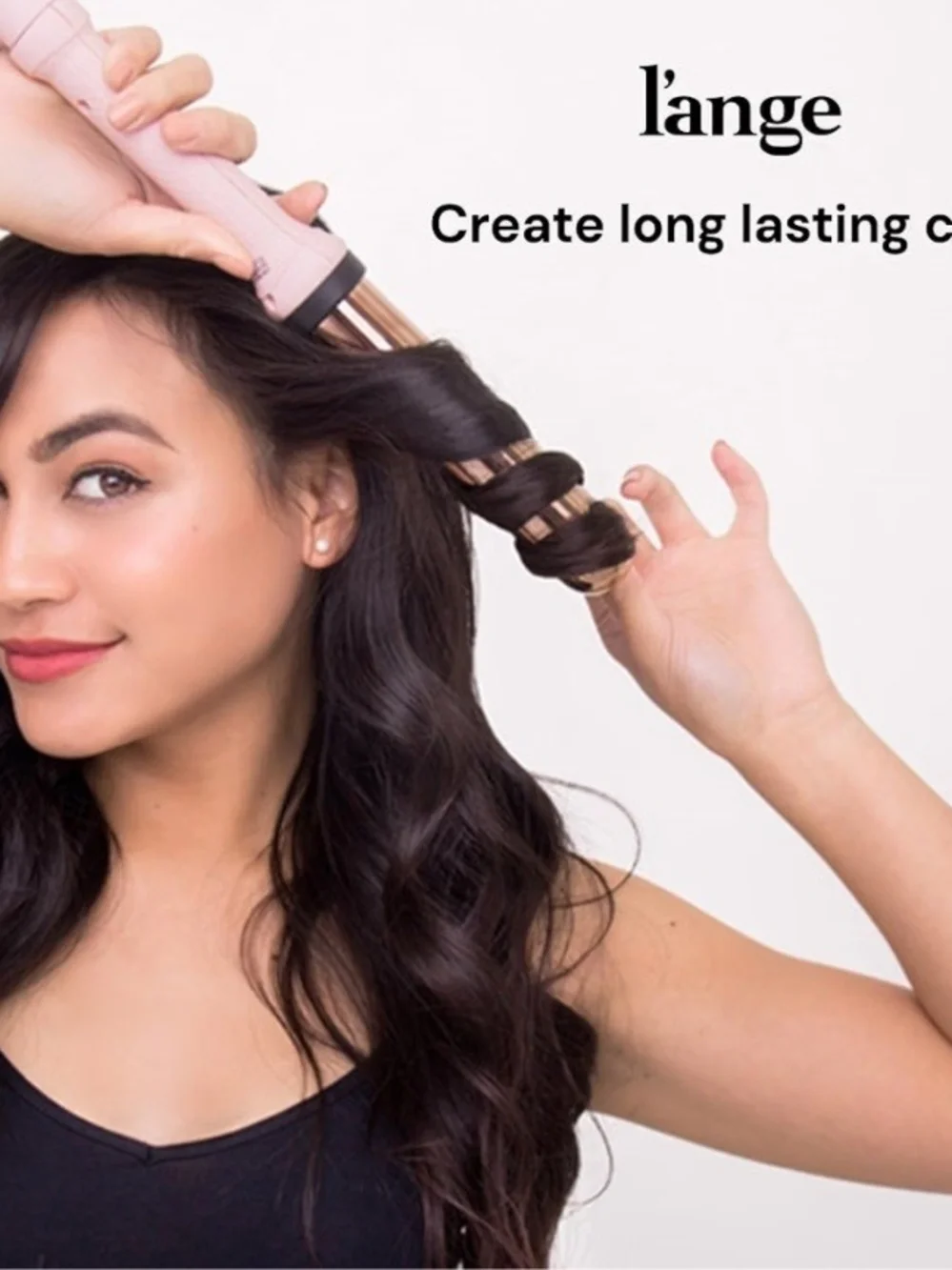 L'ANGE HAIR Ondulé 25MM Titanium Curling Wand